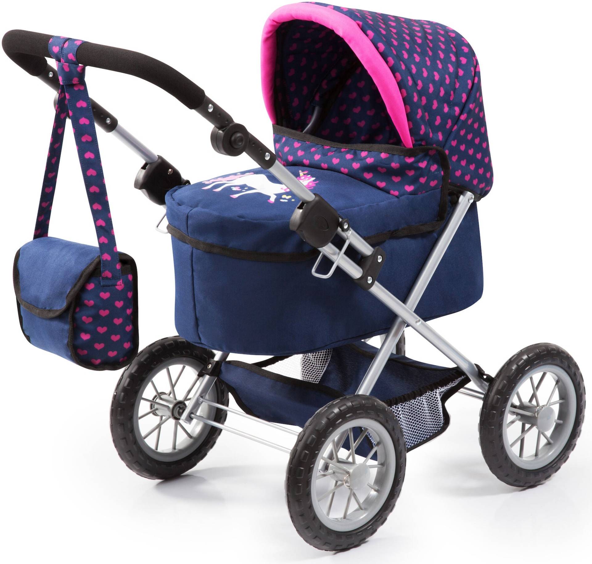 Bayer Design Trendy Puppenwagen Einhorn, Blau Bayer Design Trendy Puppenwagen Einhorn, Blau von Bayer Design