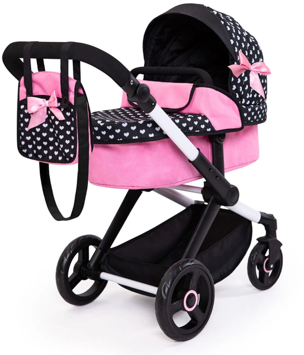 Bayer Design Xeo Puppenwagen, Schwarz/Rosa Bayer Design Xeo Puppenwagen, Schwarz/Rosa von Bayer Design