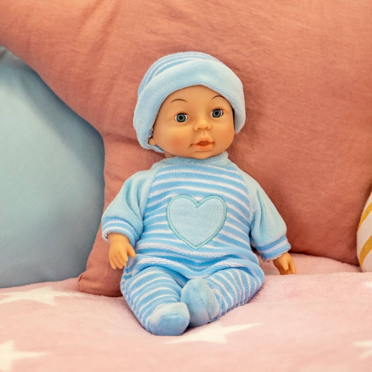 My First Baby 28 cm blau - Puppe von Bayer Design