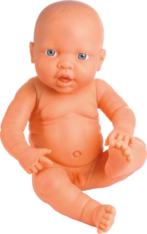 Neugeborenen-Puppe 42cm Boy weiss Neugeborenen-Puppe 42cm Boy weiss von Bayer Design