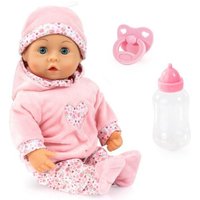 Puppe First Words Baby Herzen rosa 38cm Puppe First Words Baby Herzen rosa 38cm von Bayer Design