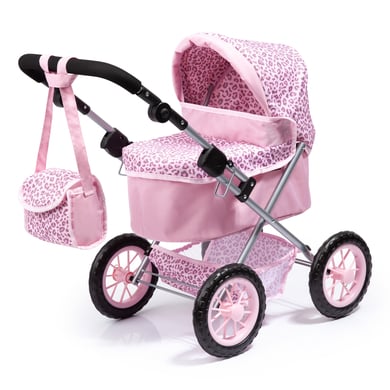 BAYER DESIGN Puppenwagen Trendy, Leopard, rosa von Bayer