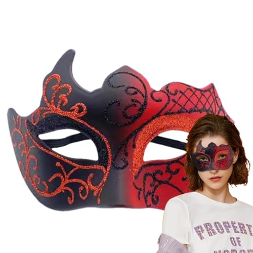 Bbbabeslk Maske für Männer, halbes Gesicht, Partymaske für Männer, Halbgesichtsmaske, Abschlussball-Kostüm, modisches Kostüm für Maskerade, Hochzeit, Abschlussball, Karneval von Bbbabeslk
