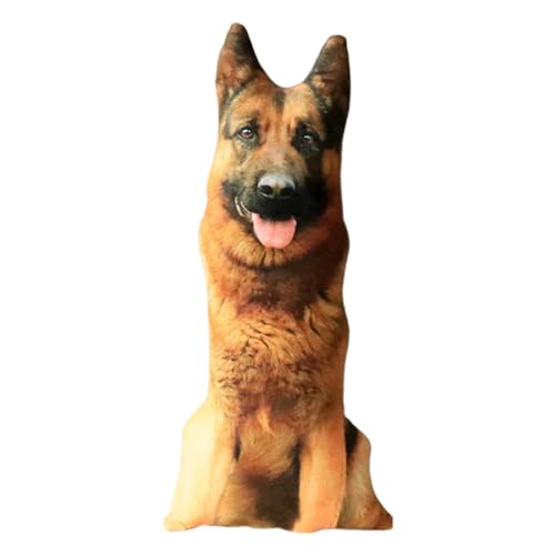 Bbbabeslk Realistisches Hundekissen – Plüschhund | bequeme und realistische Umarmungskissen | entzückender Hund für Mädchen | Geburtstag für Kinder von Bbbabeslk
