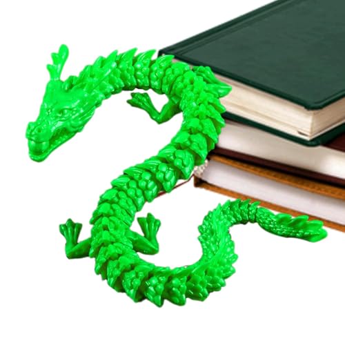 Drache bedruckt, Drache | Anti-Stress-Spielzeug für Tiere mit flexiblen Gelenken – Der bewegliche Drache bedruckt auf Fidget Dragon zeigt die Dekoration des Spielzeugs der Versammlung für von Bbbabeslk