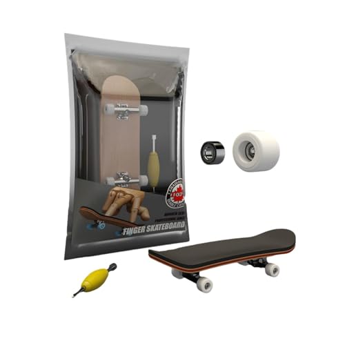 Finger-Skateboard – Professionelles Finger-Skateboard | Spielzeug-Skateboard mit Schraubendreher, kleines Fingerboard für Kinder, Skateboard aus Holz von Bbbabeslk