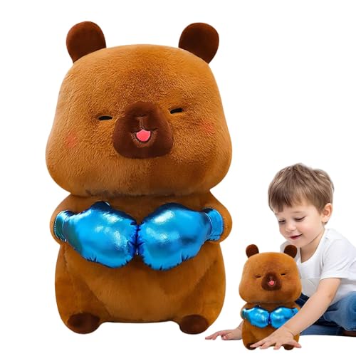 Plüschtier, Plüschtier, Plüschtier, Boxhandschuhe, Cartoon, Tierspielzeug, niedliche Plüschtiere, Mehrzweckkissen, Kissen für Sofa, Auto, Schlafzimmer von Bbbabeslk