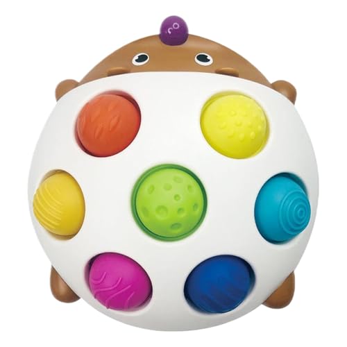 Quetschspielzeug für Kleinkinder - Sensorisches Brettspielzeug für Kleinkinder | Igelförmiges Spielzeug für Kleinkinder, sensorisches Spielzeug zum Quetschen für Kleinkinder von Bbbabeslk