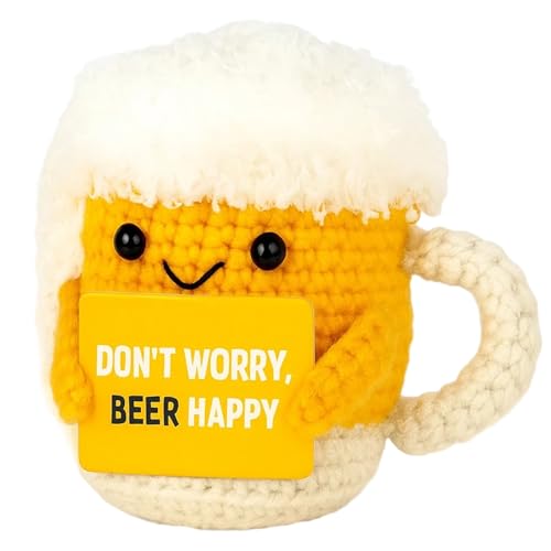 BbiuRer Bier Geschenk, Lustiges Biergeschenk für Männer, Emotional Süßes Haken Kartoffel, Kleines Geschenk für Männer Als Emotionale Unterstützung, Geburtstage und Besten Freund von BbiuRer