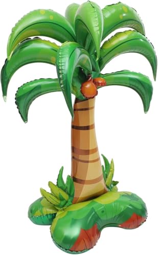 Aufblasbare Palme, Hawaii Deko, Palme Aufblasbar, Sommer Party Deko, 125 * 87 cm, Aluminiumfolie, Ideal für Poolparty, Strandaktivitäten, Tropische Dekoration Aufblasbare Palme, Hawaii Deko, Palme Aufblasbar, Sommer Party Deko, 125 * 87 cm, Aluminiumfolie, Ideal für Poolparty, Strandaktivitäten, Tropische Dekoration von BbiuRer