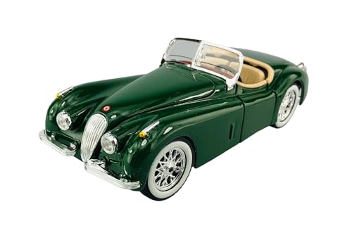 Jaguar XK 120 Roadster Cabrio Grün 1948-1954 1/24 Burago Modell Auto Jaguar XK 120 Roadster Cabrio Grün 1948-1954 1/24 Burago Modell Auto von FOXCUP