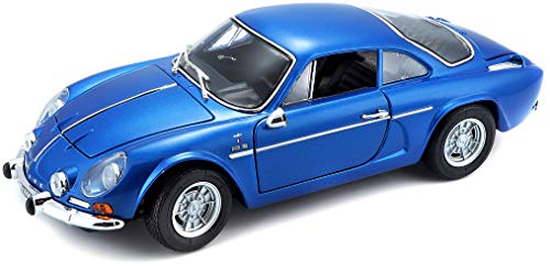 Maisto France - Alpine Renault A110 Stradale -Maßstab 1:18, M31750, Blau von Bburago