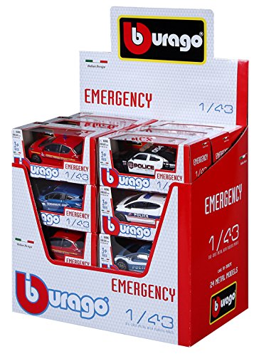 Bburago Maisto Frankreich 30074 Street Fire Emergency – Maßstab 1/43 – Modell zufällige von Bburago