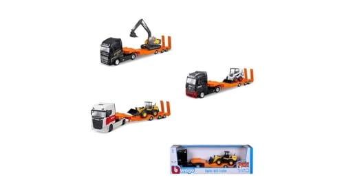 1/43 STREET FIRE HAULERS CONSTRUCTION LUCKY von Bburago