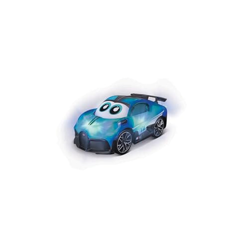 BBJunior Bugatti Light up Divo: Spielzeugauto Bugatti Divo mit Licht und Sound, blau, ab 12 Monaten (16-81208) von Bburago