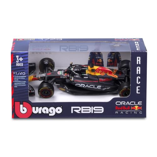 BBURAGO Auto F1 esc 1:43 RB19 Red Bull Max Verstapen von Bburago