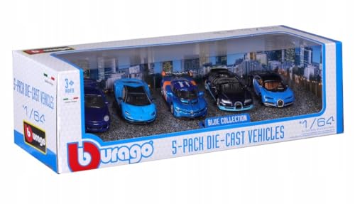 BBURAGO CARS 1:64 Bugatti Chiron Veyron Lamborghini Porsche Alpine von Bburago