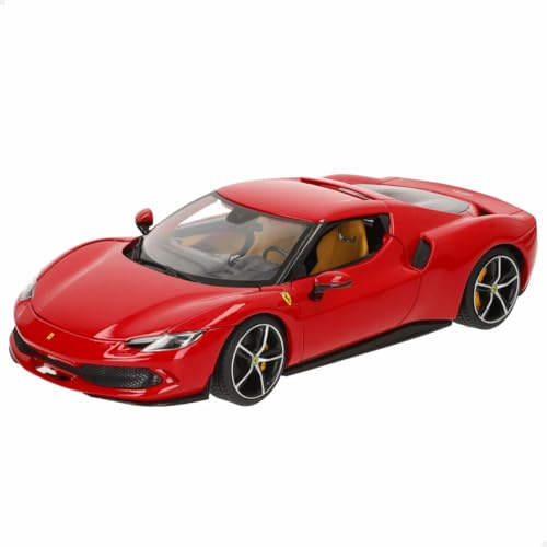 BBURAGO - Ferrari 296 GTB R&P - Realistisches Automodell im Maßstab 1:18, offizielle Ferrari-Lizenz, empfohlenes Alter 3+ Jahre von Bburago