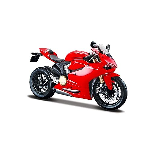 BBURAGO - Model Kit Ducati 1199 Panigale - Realistisches Ducati Modell im Maßstab 1:12, Offizielle Ducati Lizenz, Altersempfehlung ab 14 Jahren von Bburago