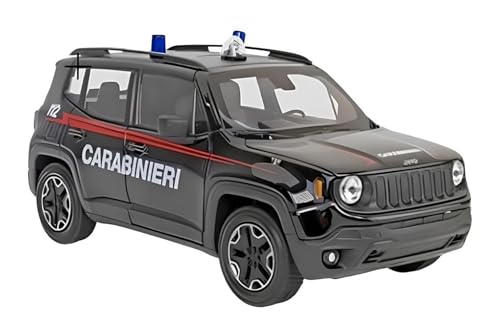 Maisto - Jeep Renegade Carabinieri, Maßstab 1:24, Diecast Modell mit zu öffnender Tür und Motorhaube, Offizielle Jeep und Carabinieri Lizenzen, Realistische Details, Empfohlenes Alter 3+ Jahre Maisto - Jeep Renegade Carabinieri, Maßstab 1:24, Diecast Modell mit zu öffnender Tür und Motorhaube, Offizielle Jeep und Carabinieri Lizenzen, Realistische Details, Empfohlenes Alter 3+ Jahre von Maisto
