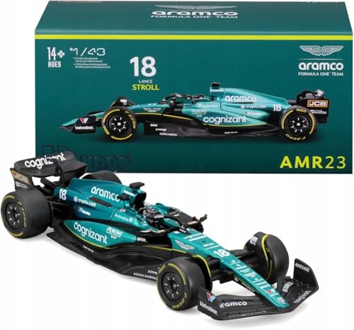BOLID F1 Aston Martin AMR23 2023 Lance Stroll 1:43 BBURAGO 18-38091 BOLID F1 Aston Martin AMR23 2023 Lance Stroll 1:43 BBURAGO 18-38091 von Bburago