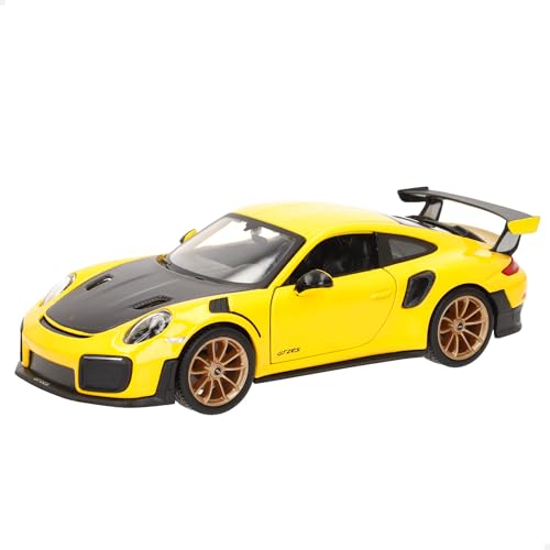 Bburago - Porsche 911 GT2 RS - Realistisches Modellauto im Maßstab 1:24, Offizielle Porsche-Lizenz, Empfohlenes Alter 3+ Jahre von Bburago