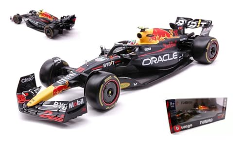 Bburago 1/18 18003P-11 Red Bull RB19 - Season Car 2023 (S. Perez) Diecast Modellcar von Bburago