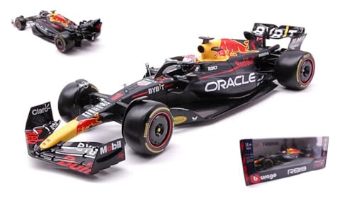 Bburago 1/18 18003V-1 Red Bull RB19 - Season Car World Champion 2023 (M. Verstappen) Diecast Modellcar von Bburago