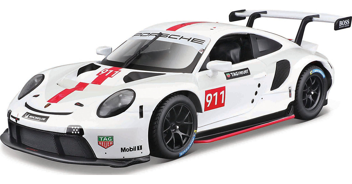 Bburago 1:24 - Race Porsche 911 RSR GT ´20 weiß von Bburago