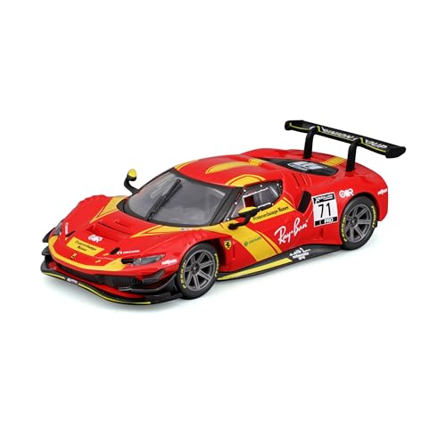 Bburago - 1:43 Ferrari Racing 296 GT3 2023 – Neuheit 2024: Fügen Sie Ihrer Sammlung das Ferrari Signature Metallauto im Maßstab 1:43 hinzu, das die Kraft und Eleganz des GT3 2023 einfängt Bburago - 1:43 Ferrari Racing 296 GT3 2023 – Neuheit 2024: Fügen Sie Ihrer Sammlung das Ferrari Signature Metallauto im Maßstab 1:43 hinzu, das die Kraft und Eleganz des GT3 2023 einfängt von Bburago
