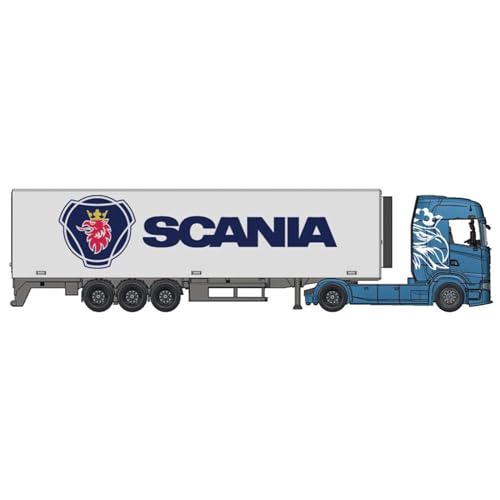 Bburago 1:43 Street FIRE HAULERS with Trailer - Scania S730 von Bburago