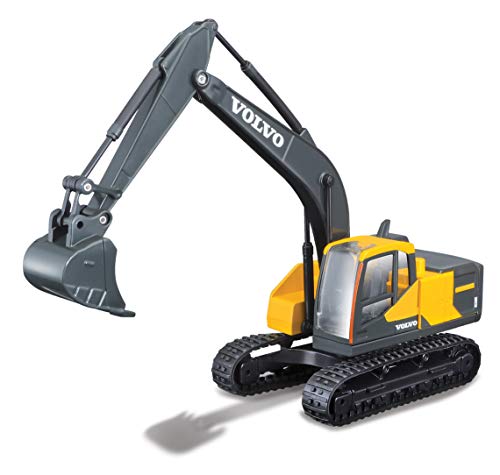 Bburago 1:50 Volvo EC220E Raupenbagger, Gelb von Bburago