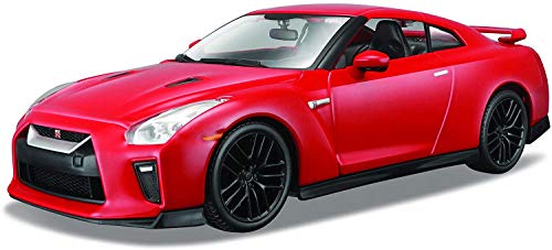 Bburago 15621082 1:24 Nissan GTR 2017, Rot Bburago 15621082 1:24 Nissan GTR 2017, Rot von Bburago