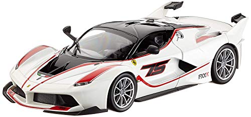 Bburago 18-26301W Ferrari FXX-K Modellauto im Maßstab 1:24, weiß #75 von Bburago
