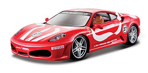 Bburago 26009 - Modellauto 1:24 Ferrari F430 Fiorano, rot, Fahrzeuge von Bburago