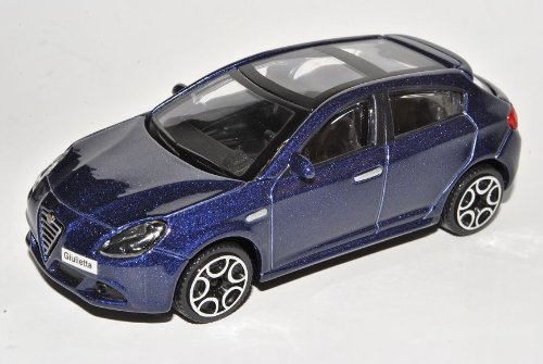 Bburago Alfa Romeo Giulietta Blau 5 Türer 3. Generation Ab 2010 Typ 940 1/43 Modell Auto von Bburago