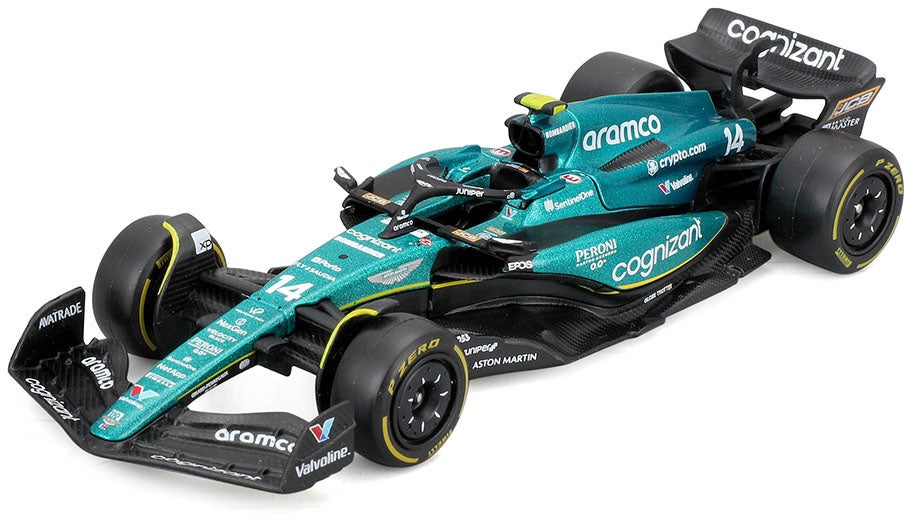 Bburago Aston Martin AMR23 F1 Rennauto 2023 Alonso 1:43 Bburago Aston Martin AMR23 F1 Rennauto 2023 Alonso 1:43 von Bburago
