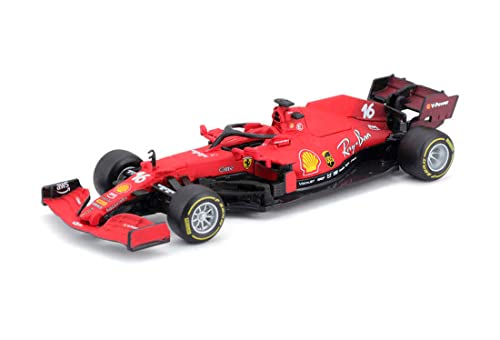 Bburago B18-36829L 1:43 F1 2021 Ferrari SF21 Leclerc Bburago B18-36829L 1:43 F1 2021 Ferrari SF21 Leclerc von Bburago