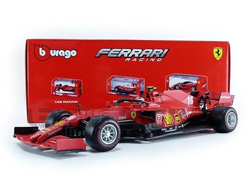 Bauer Spielwaren 18-16808V Ferrari SF1000 (2020) Modellauto im Maßstab 1:18, rot #5 Vettel von Bauer Spielwaren