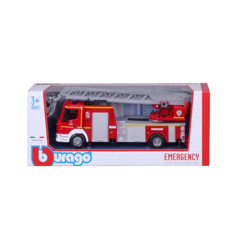 Bburago Die-Cast Mercedes ATEGO MAGIRUS DLK Feuerwehrauto mit funktionierendem Ausleger - Reploca Sammlermodell Spielzeug - Maßstab 1:50 Bburago Die-Cast Mercedes ATEGO MAGIRUS DLK Feuerwehrauto mit funktionierendem Ausleger - Reploca Sammlermodell Spielzeug - Maßstab 1:50 von Bburago
