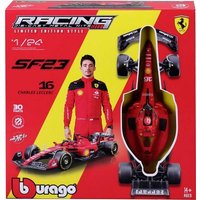 Bburago F1 KIT Ferrari SF23 mit Helm, #16 Leclerc 1:24 Modellauto von Bburago