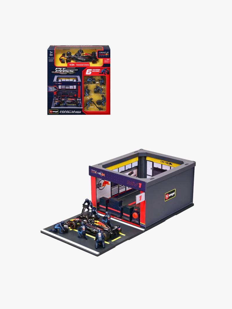 Bburago F1 Red Bull Racing RB20 2024 Rennauto mit Team Bburago F1 Red Bull Racing RB20 2024 Rennauto mit Team von Bburago
