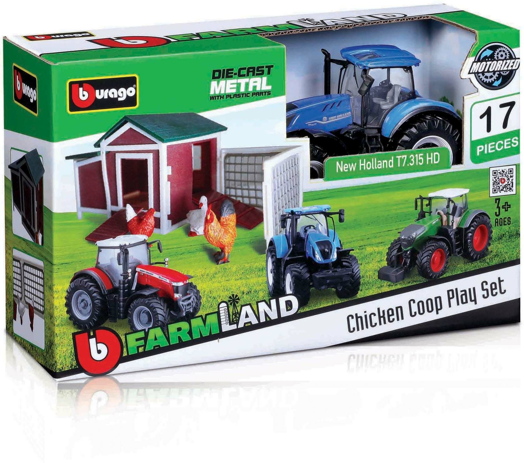 Bburago Farmland 1:43 Spielset Hühnerstall Bburago Farmland 1:43 Spielset Hühnerstall von Bburago