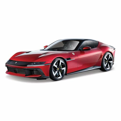 Bburago - Ferrari 12 Cilindri R&P Maßstab 1:25, Diecast-Auto, Detailgetreu mit Motorhaube und Türen zum Öffnen, Ferrari-Lizenz, Alter 3+ Bburago - Ferrari 12 Cilindri R&P Maßstab 1:25, Diecast-Auto, Detailgetreu mit Motorhaube und Türen zum Öffnen, Ferrari-Lizenz, Alter 3+ von Bburago