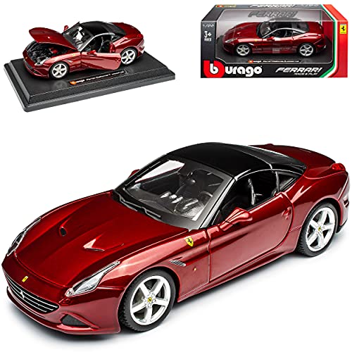 Bburago Ferrari California T Coupe Rot Metallic 1/24 Modell Auto von Bburago