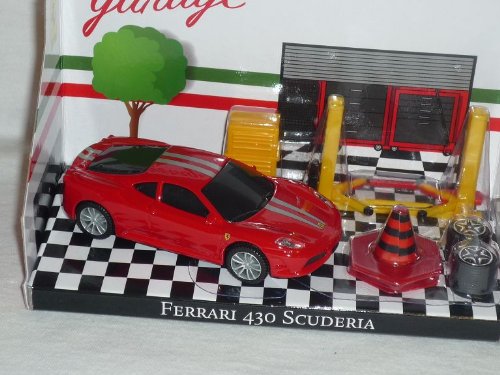 Bburago Ferrari F430 F 430 Scuderia + ZubehÖr Licht Und Sound 1/43 Burago Modell Auto Modellauto von Bburago
