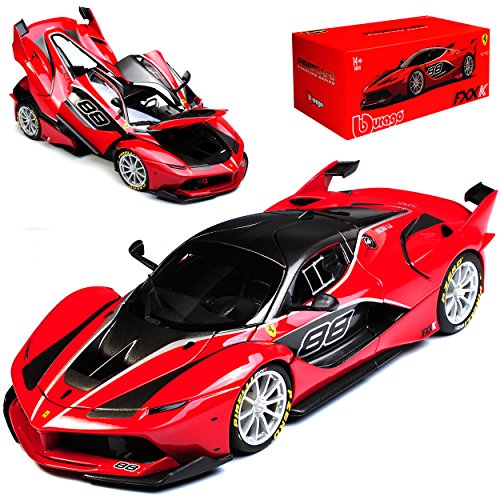 Maisto Ferrari FXX K Coupe Rot Nr 88 Signature Serie 18-16907 1/18 Bburago Modell Auto von Bburago