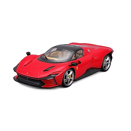 Bburago -Ferrari Signature – Daytona SP3 – Reproduktion des Fahrzeugs im Maßstab 1:18 – Rot – Spielzeug für Kinder zum Sammeln ab 14 Jahren – 16912R von Bburago