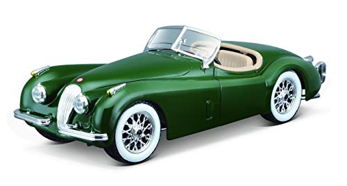 Bburago-Jaguar XK 120 Roadster (1951) im Maßstab 1:24 grün (18-22018G) von Bburago
