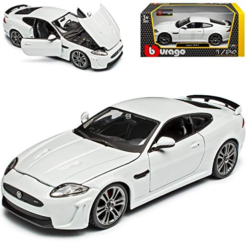 Bburago Jaguar XKR-S Coupe Weiss Ab 2006 1/24 Modell Auto von Bburago
